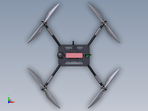 四轴无人机  step前视缩略图