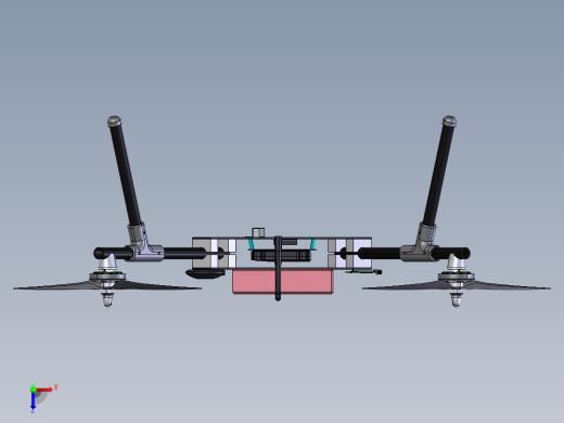 四轴无人机  step俯视缩略图
