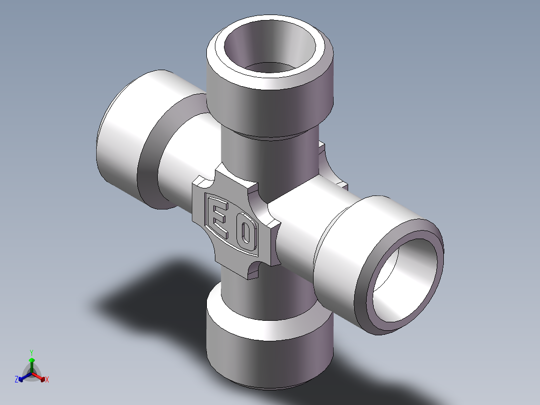 XC+XD 四通接头、XC-14