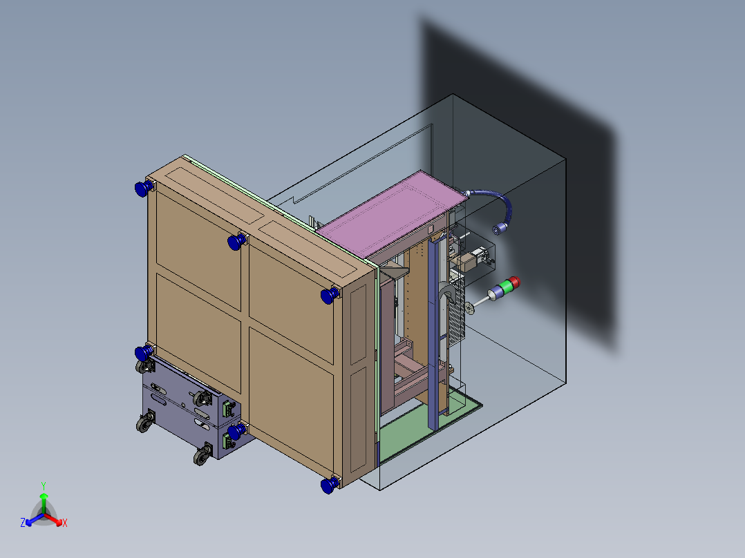 六轴CNC加工中心：塑料油瓶加工机