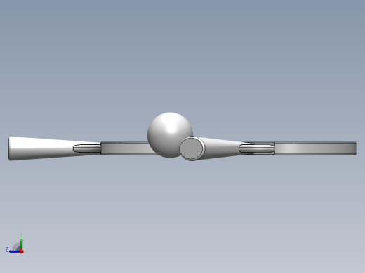 乒乓球、乒乓球拍(2)右视缩略图