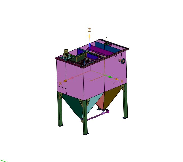 有机废水的电絮凝电催化装置