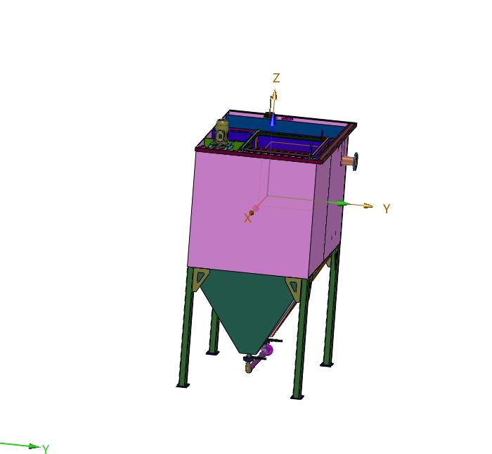 有机废水的电絮凝电催化装置