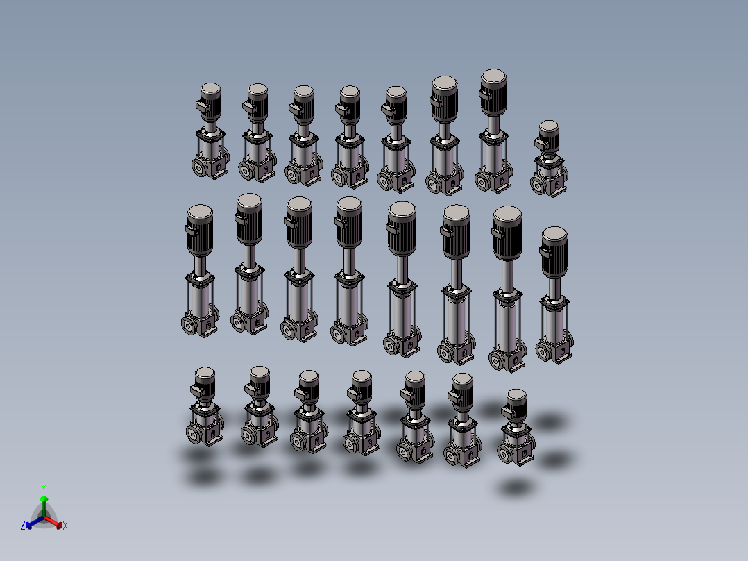 立式多级离心泵  SL(S)3系列 23款