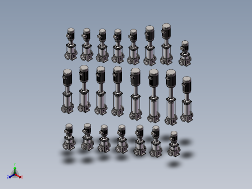 立式多级离心泵  SL(S)3系列 23款