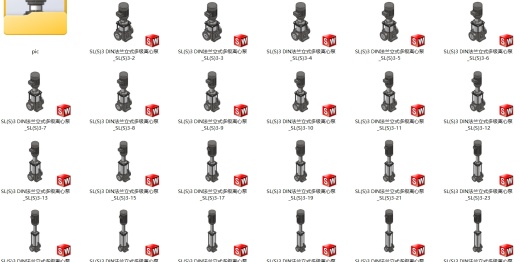 立式多级离心泵  SL(S)3系列 23款缩略图