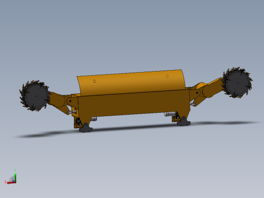 采煤机SW模型 附STP格式