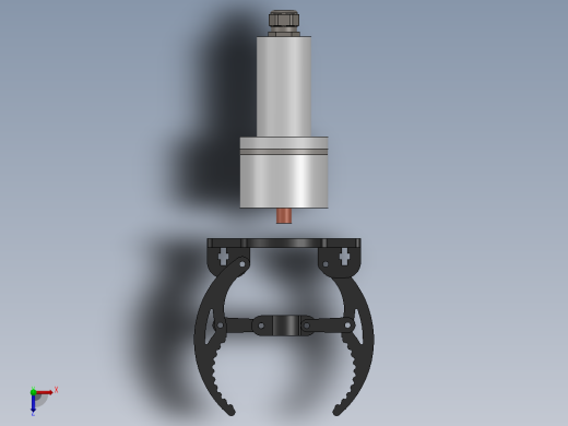 水下机器人夹持器俯视缩略图
