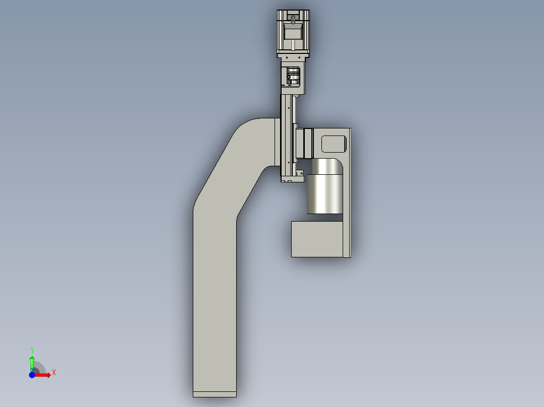 CCD组件上-A前视图