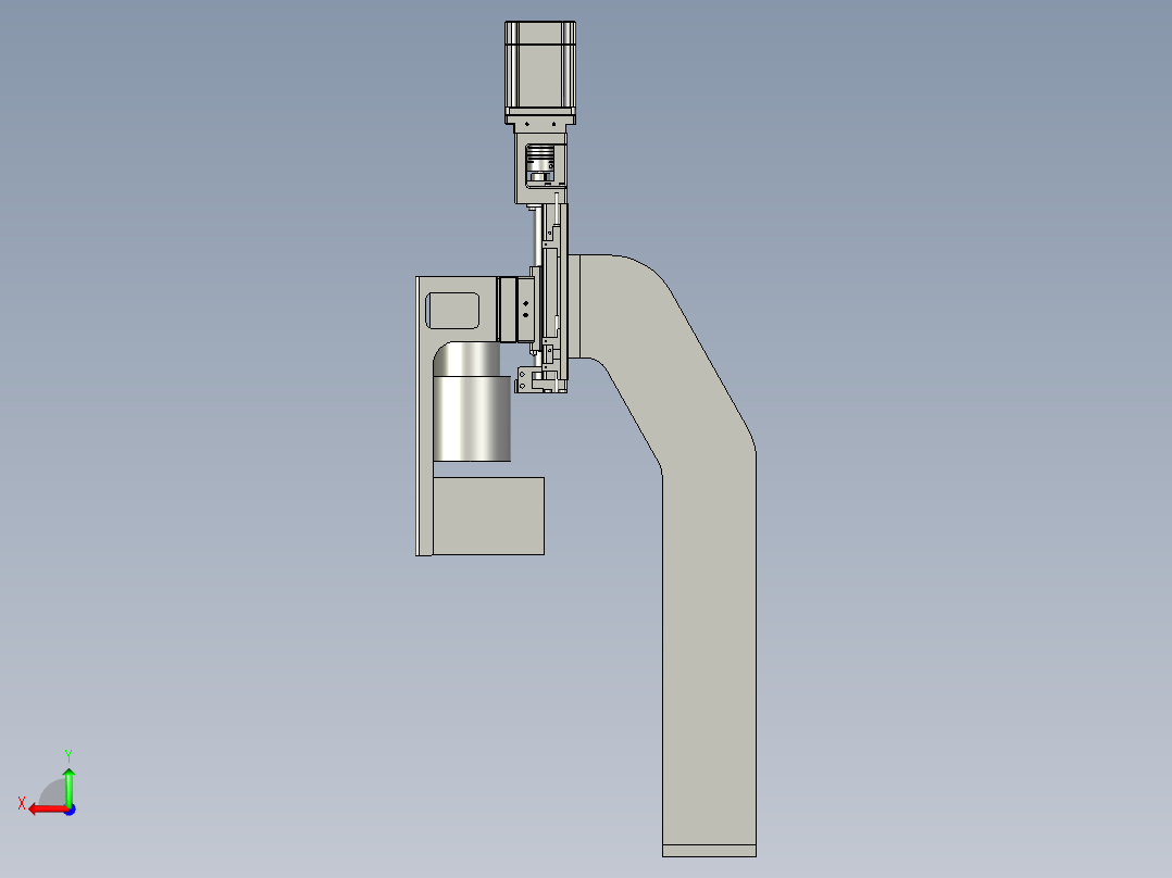 CCD组件上-A后视图