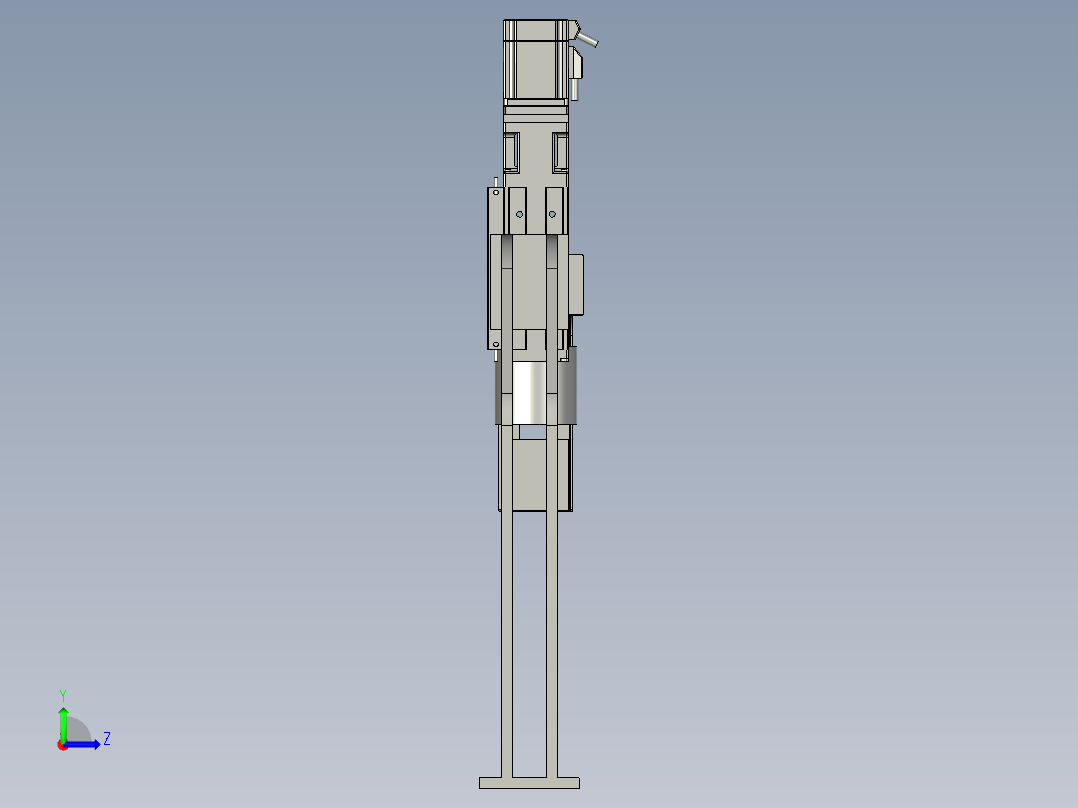 CCD组件上-A左视图