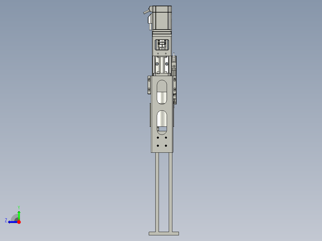 CCD组件上-A右视图