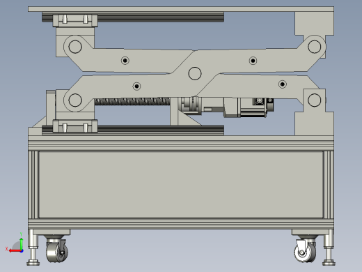 机械式匀速升降台后视缩略图