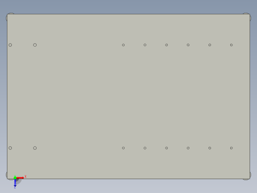 机械式匀速升降台俯视缩略图