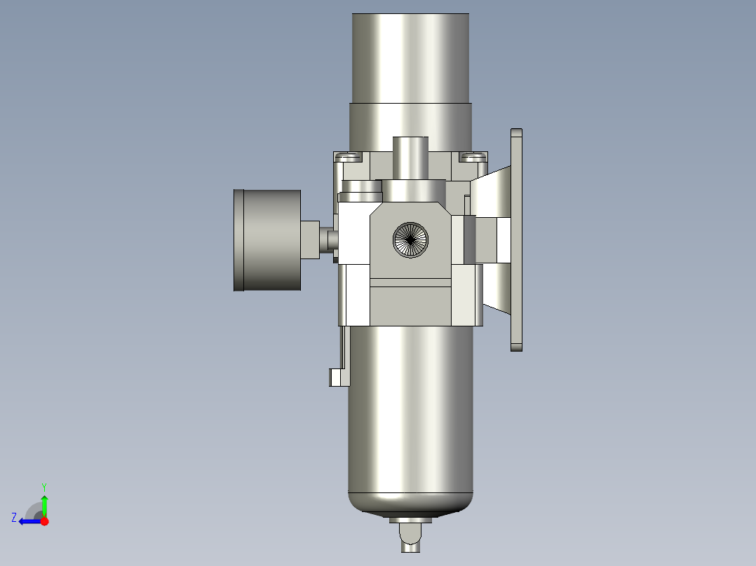三联件-AC30-116-27-3右视图