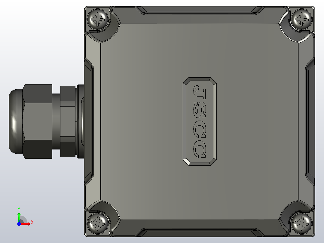 电磁制动减速电机B370V01-L-3～25前视图