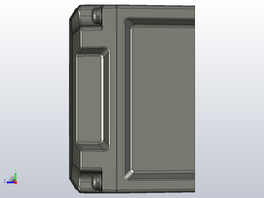 电磁制动减速电机B370V01-L-3～25右视缩略图