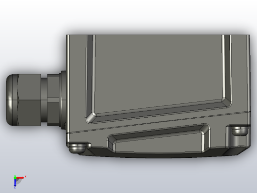 电磁制动减速电机B370V01-L-3～25俯视缩略图