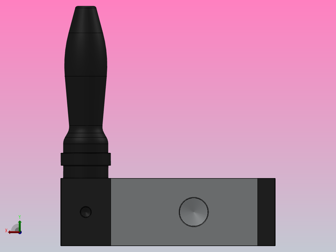 3H310-08-S手扳阀[3H310-08-S]后视图