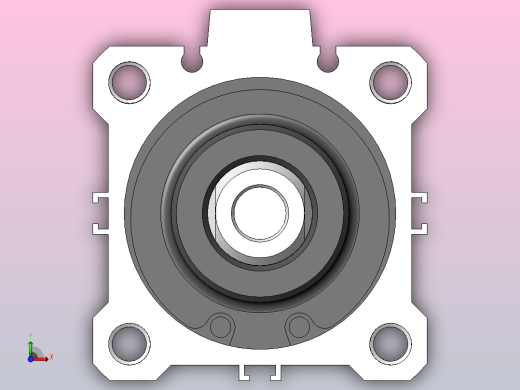 气缸CQ2A50-30D前视缩略图