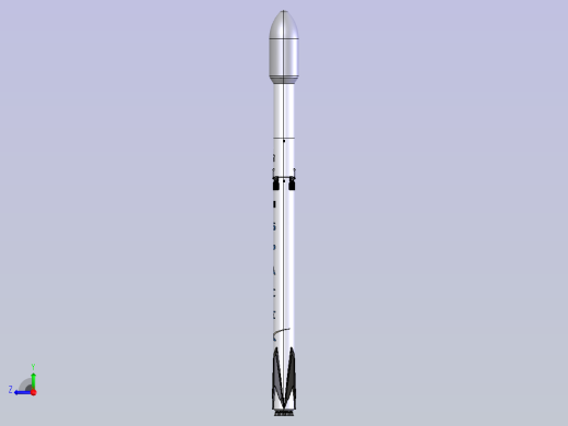 SpaceX猎鹰重型太空火箭 STP右视缩略图