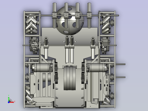 机器人NEXTBOT解码CAD（#23501，来自巴西）前视缩略图