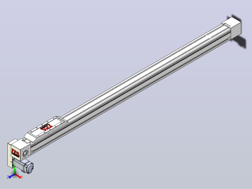 伺服电机集成皮带传动直线执行器TPA-OCB-80-140-L1350-LP-P40-N3
