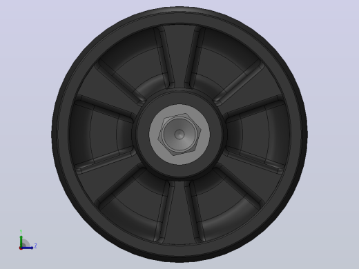 脚轮Colson-6_05208_459 MTG1左视缩略图