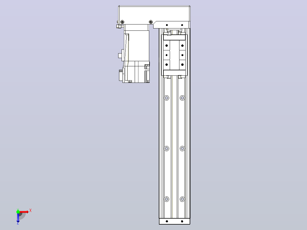 钢基模组TPA-KSR-5002C-300A1-ML-H1俯视图