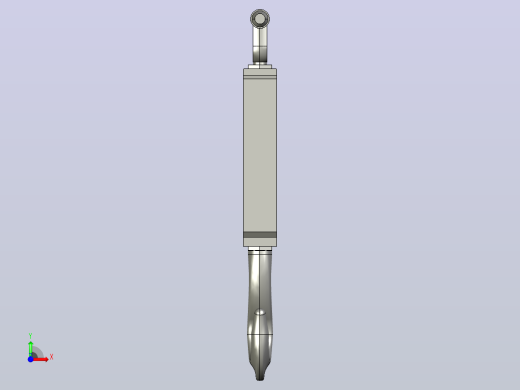 国标GB旋转式索具螺旋扣_CU型M10-240前视缩略图