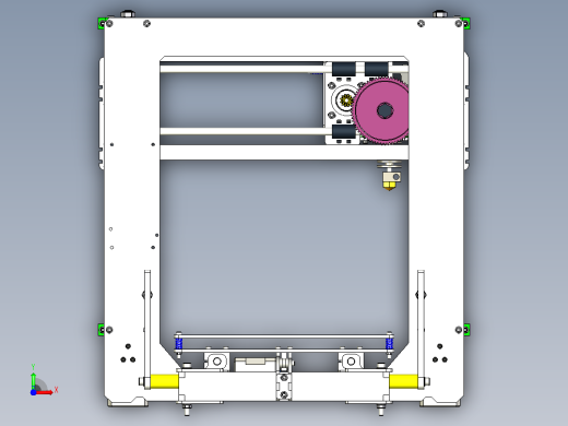 3D打印机模型-拉各斯 i3.2 LASERCUT前视缩略图