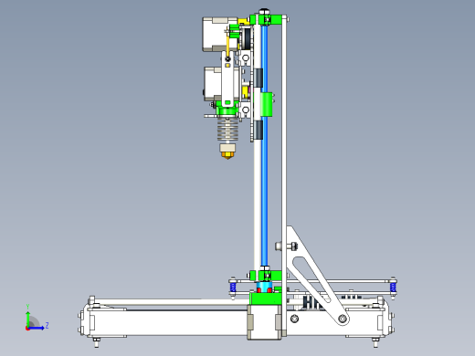 3D打印机模型-拉各斯 i3.2 LASERCUT左视缩略图