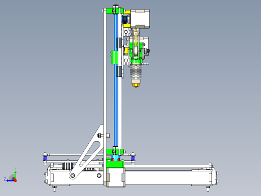 3D打印机模型-拉各斯 i3.2 LASERCUT右视缩略图