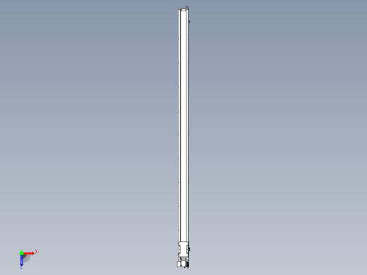SCM14-2850-LD滚珠花健、支撑座、滚珠丝杠、交叉导轨、直线模组俯视缩略图