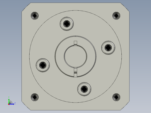 间隙减速器gearbox_gbx060025k_gbk_060_070_3_f左视缩略图