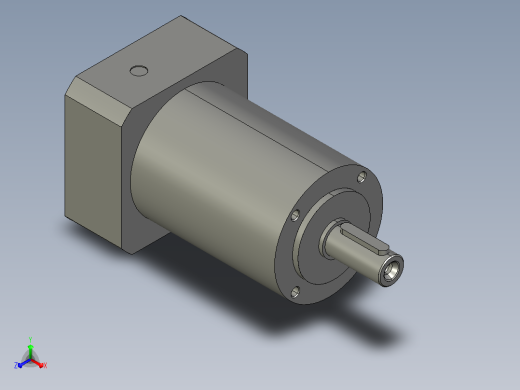 间隙减速器gearbox_gbx060025k_gbk_060_070_3_f正等轴测缩略图