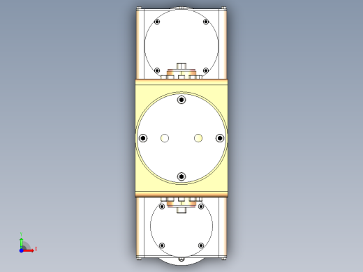 3dof-robot-orientation-mechanism-3 STP IGS前视缩略图