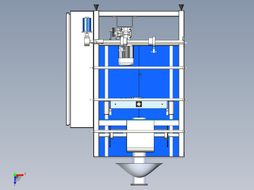 国外包装机模型3D模型俯视缩略图