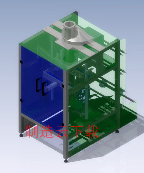 国外包装机模型3D模型缩略图