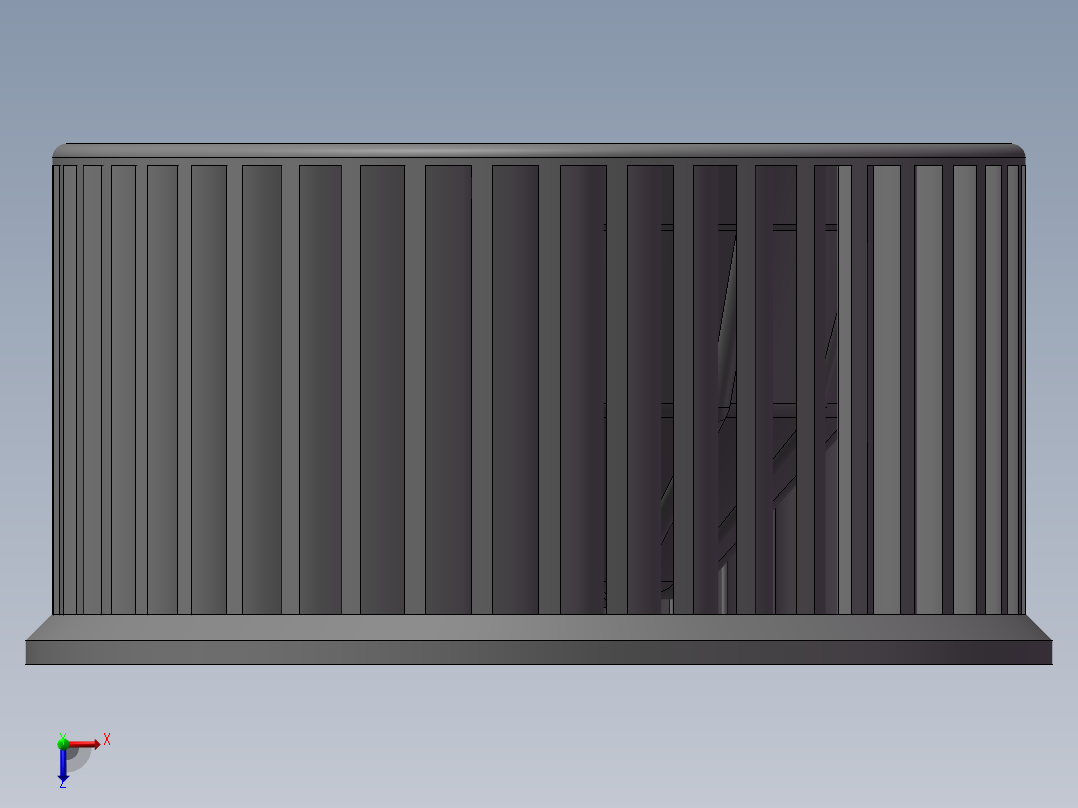 汽车电机叶轮俯视图