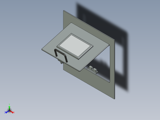 检视窗简易机构