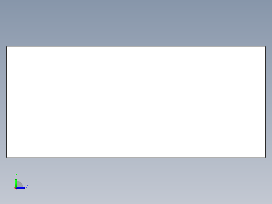 电气箱中的3D电气面板左视图