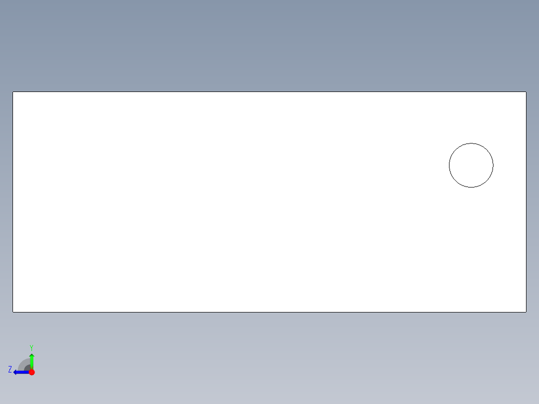 电气箱中的3D电气面板右视图