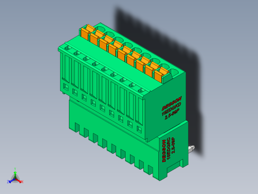 DEGSON 15EDG 系列 2.5mm 接线端子包-15EDGRC+KD-2.5-09P-14-00AH