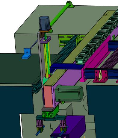 一拖一车床供料系统
