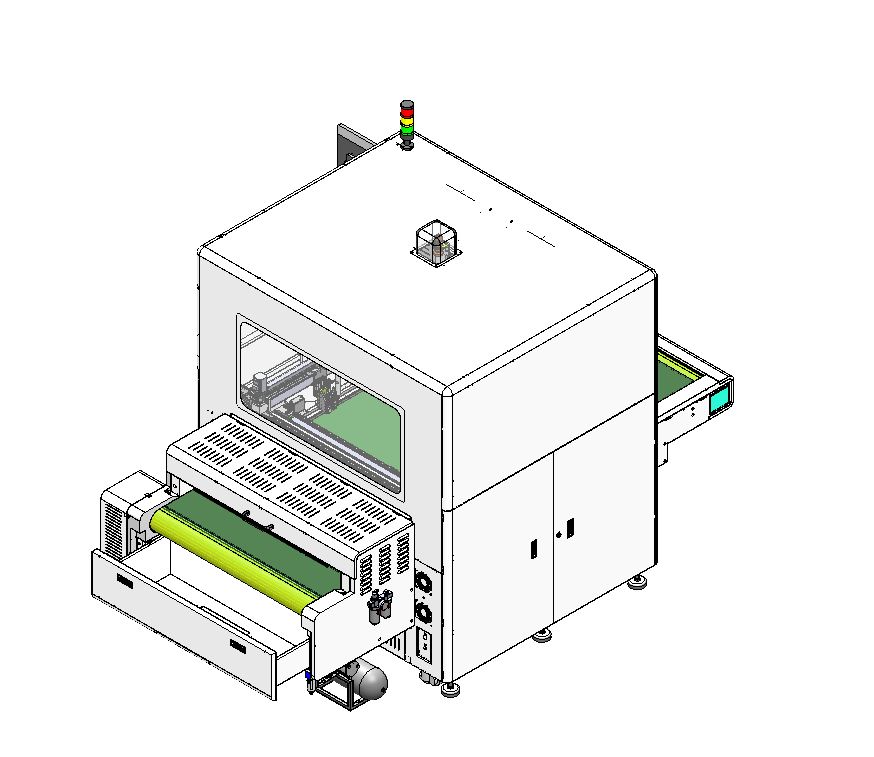 布料喷胶点线机