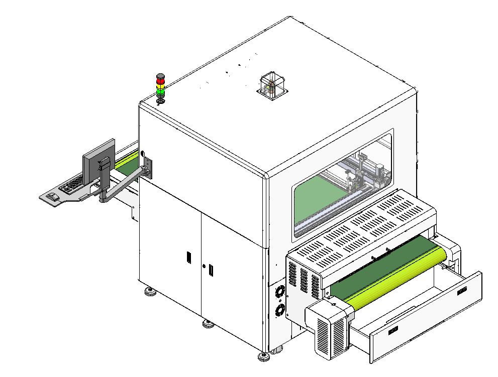 布料喷胶点线机