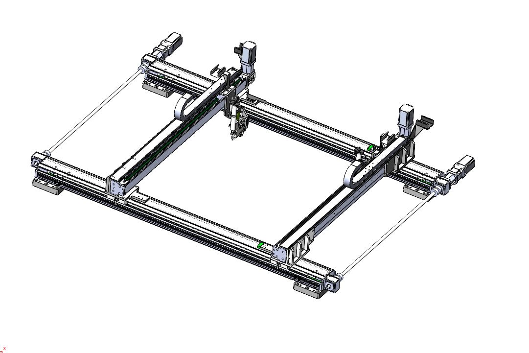 布料喷胶点线机