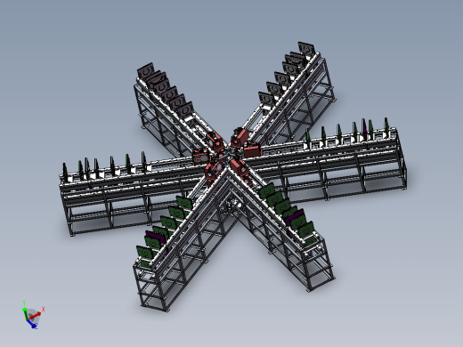 六工位测试标定设备