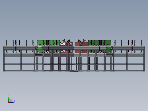 六工位测试标定设备左视缩略图